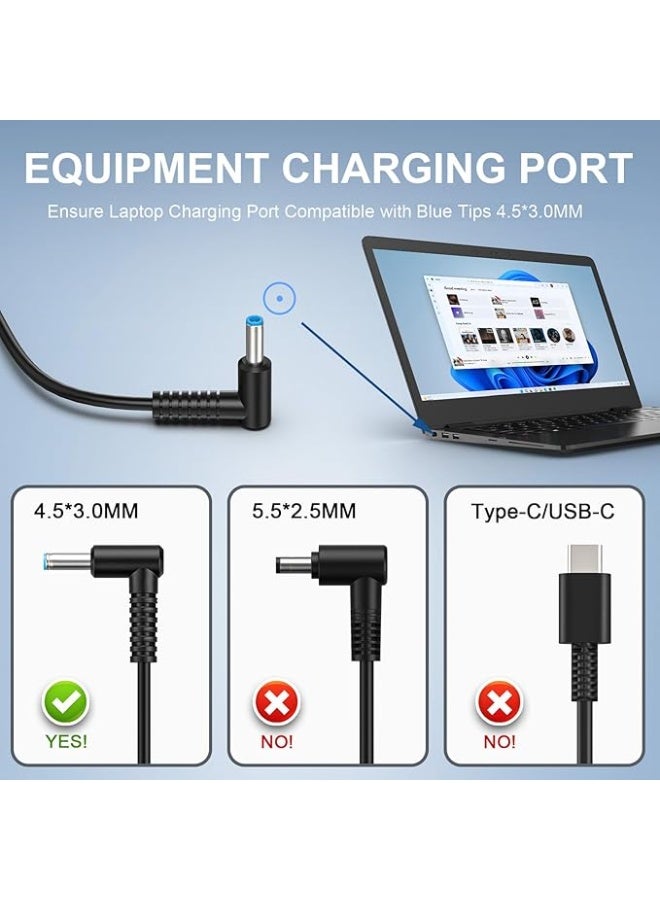 Terabyte 150W Replacement Charger laptop adapter for dell 19.5V 7.7A 4.5×3.0 mm Black Color - Image 3